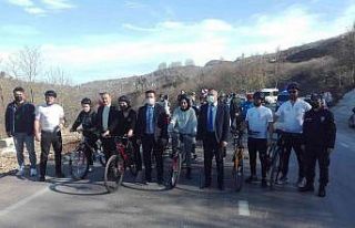 Kumru’da bisiklet yarış turnuvası