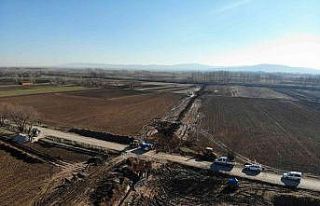 Kütahya Beşkarış Sulaması 3. Kısım’da çalışmalar...