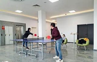Kütahya Orman Bölge Müdürlüğü’nde masa tenisi...