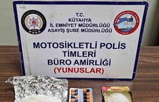 Kütahya’da bir şahsın üzerinde uyuşturucu ele...