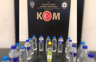 Kütahya’da sahte içki operasyonu