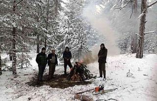 Kütahya’nın bin 826 rakımlı Türkmen Dağı...