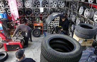 Lastikçilerde ‘kış’ mesaisi