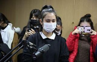 Lise öğrencilerinden Radyo Angara TV’ye ziyaret