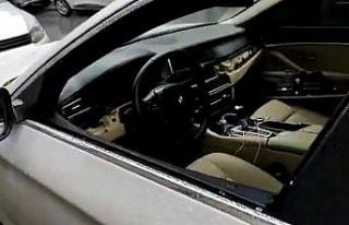 Lüks otomobilden 60 bin TL değerinde hırsızlık