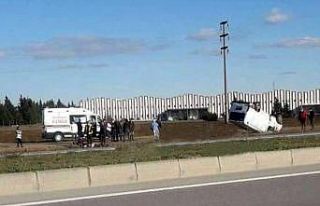 Lüleburgaz’da kaza: 1’i ağır, 2 yaralı