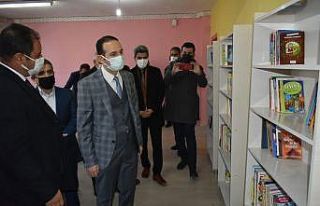 Malatya’da bir okul daha kütüphaneye kavuştu