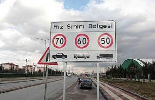 Malatya’da hız limitleri yeniden belirlendi