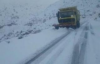 Malatya’da karla mücadele çalışmaları başladı