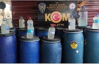 Malatya’da sahte alkol operasyonu: 4 gözaltı