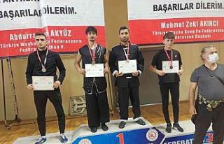 Malatyalı sporcular, Türkiye Şampiyonası’ndan...