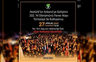 Mamak’ta Atatürk’ün Ankara’ya gelişi kutlanacak
