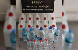 Manisa’da 57 litre kaçak alkol ele geçirildi