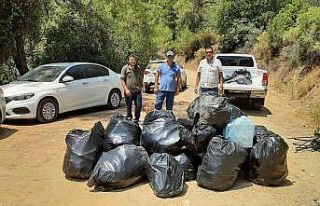 Marmaris’te 1 yılda 57 bin ton çöp toplandı