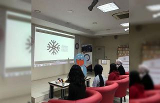 Matematik öğrencilerinden Kütüphane’ye ziyaret