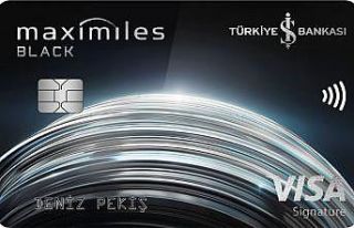 “Maximiles Black ve Visa Signature özelliğiyle...