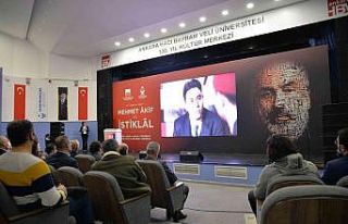 Mehmet Akif ve İstiklal Marşı Yılı’nda anlamlı...