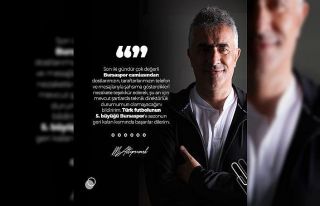 Mehmet Altıparmak’tan Bursaspor açıklaması