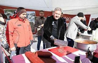Melikgazi Erciyes’te Kayseri lezzetlerini tanıttı