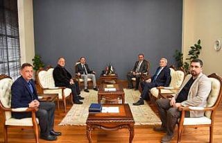 Memleket Partisinden Rektör Beydemir’e ziyaret