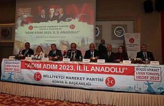 MHP’nin "Adım Adım 2023, İl İl Anadolu"...