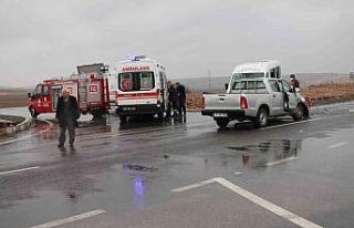 Midyat’ta trafik kazası: 9 yaralı