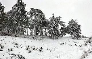 Mihalıççık’ta kar yağışı etkili odu