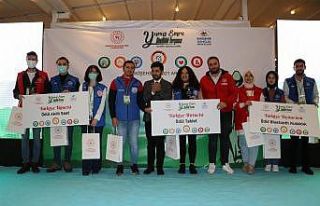 Milas Gençlik Merkezi, gönülleri yeşerterek Türkiye...