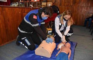 Milas’ta ilkyardım eğitimi verildi