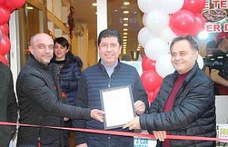 Milletvekili Tüzün ve Başkan Şahin’den iş yeri...