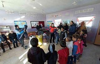 Minik yürekleri ısıtan tırmanış