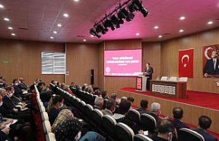 Müdür Gönen, 2021 yılı değerlendirme ve istişare...