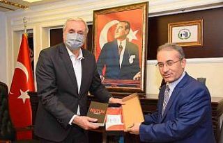 Müftü Ölmez’den Başkan Bakkalcıoğlu’na ziyaret