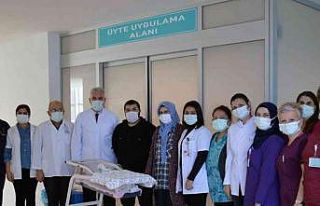 Muğla Eğitim Araştırma’nın ilk tüp bebeği