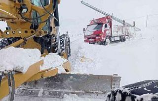 Muradiye’de 15 yerleşim yerinin yolu kapandı