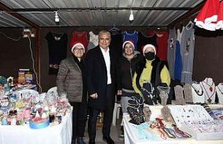 Muratpaşa Yılbaşı Çarşısı açıldı