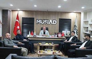 MÜSİAD Düzce Şubesi, misafirlerini ağırladı