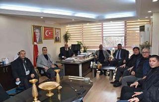 MÜSİAD İl Genel Meclis Başkanı Sözen ile bir...