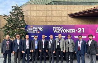MÜSİAD Yönetimi Vizyoner’21’de ünlü isimlerle...