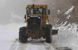 Muş’ta 39 köy yolu ulaşıma kapalı
