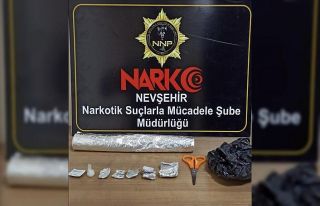 Nevşehir’de uyuşturucu operasyonu; 1 tutuklama