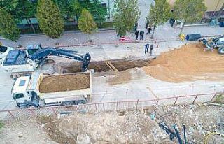 Niğde’de Yağmur Suyu Hatları düzenleniyor