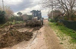 Ocaklar’da dere ıslah çalışmaları başladı