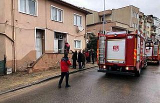 Ocakta unutulan yemek itfaiyeyi harekete geçirdi