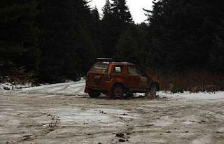 Off-road sporcuları zorlu parkurda zamanla yarıştı