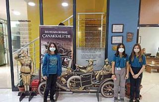 Öğrenciler bu müzede tarihe tanıklık ediyor
