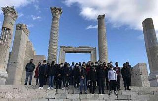 Öğrenciler tarihe yolculuk yaptı