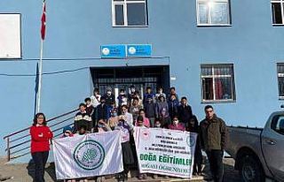 Öğrencilere doğa koruma konularında eğitim