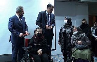 Öğrencilerin mavi hareketi engellilere umut oldu