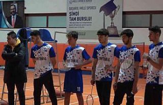 Okullar arası badminton il birinciliği müsabakaları...